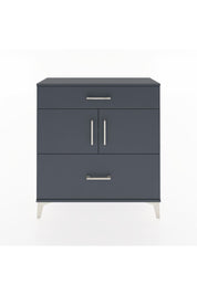 Arges Şifonyer 2 Raflı 2 Çekmeceli 2 Kapaklı 88x30x96 Antrasit-Antrasit