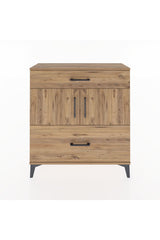 Arges Şifonyer 2 Raflı 2 Çekmeceli 2 Kapaklı 88x30x96