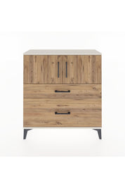 Arges Şifonyer 2 Raflı 2 Çekmeceli 2 Kapaklı 88x30x96 Aytaşı-Çam