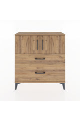 Arges Şifonyer 2 Raflı 2 Çekmeceli 2 Kapaklı 88x30x96