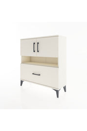 Arges Şifonyer 3 Raflı Tek Çekmeceli 2 Kapaklı 88x30x96 Aytaşı-Aytaşı