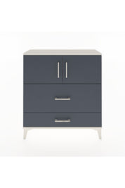 Arges Şifonyer 2 Raflı 2 Çekmeceli 2 Kapaklı 88x30x96 Aytaşı-Antrasit