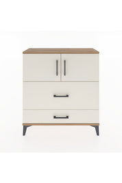 Arges Şifonyer 2 Raflı 2 Çekmeceli 2 Kapaklı 88x30x96 Çam-Aytaşı