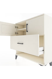 Arges Şifonyer 2 Raflı Tek Çekmeceli 2 Kapaklı 88x30x96 Aytaşı-Aytaşı