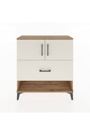 Arges Şifonyer 2 Raflı Tek Çekmeceli 2 Kapaklı 88x30x96 Çam-Aytaşı