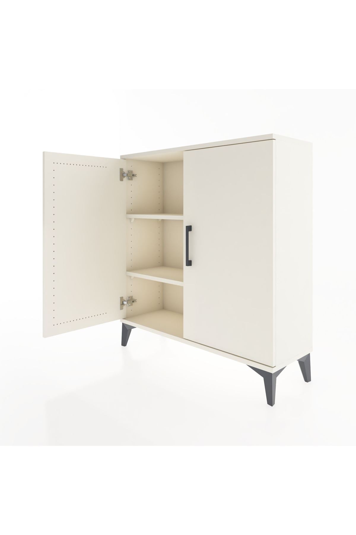 Arges Şifonyer 2 Raflı 2 Kapaklı 88x30x96 Aytaşı-Aytaşı