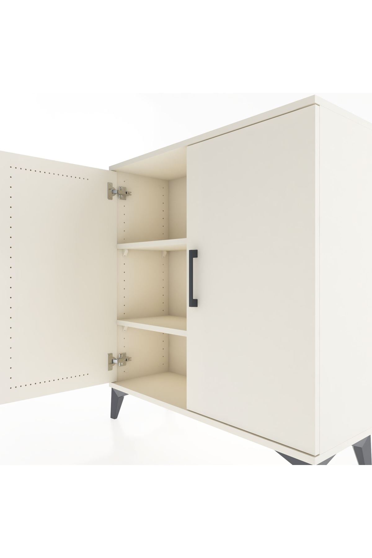 Arges Şifonyer 2 Raflı 2 Kapaklı 88x30x96 Aytaşı-Aytaşı