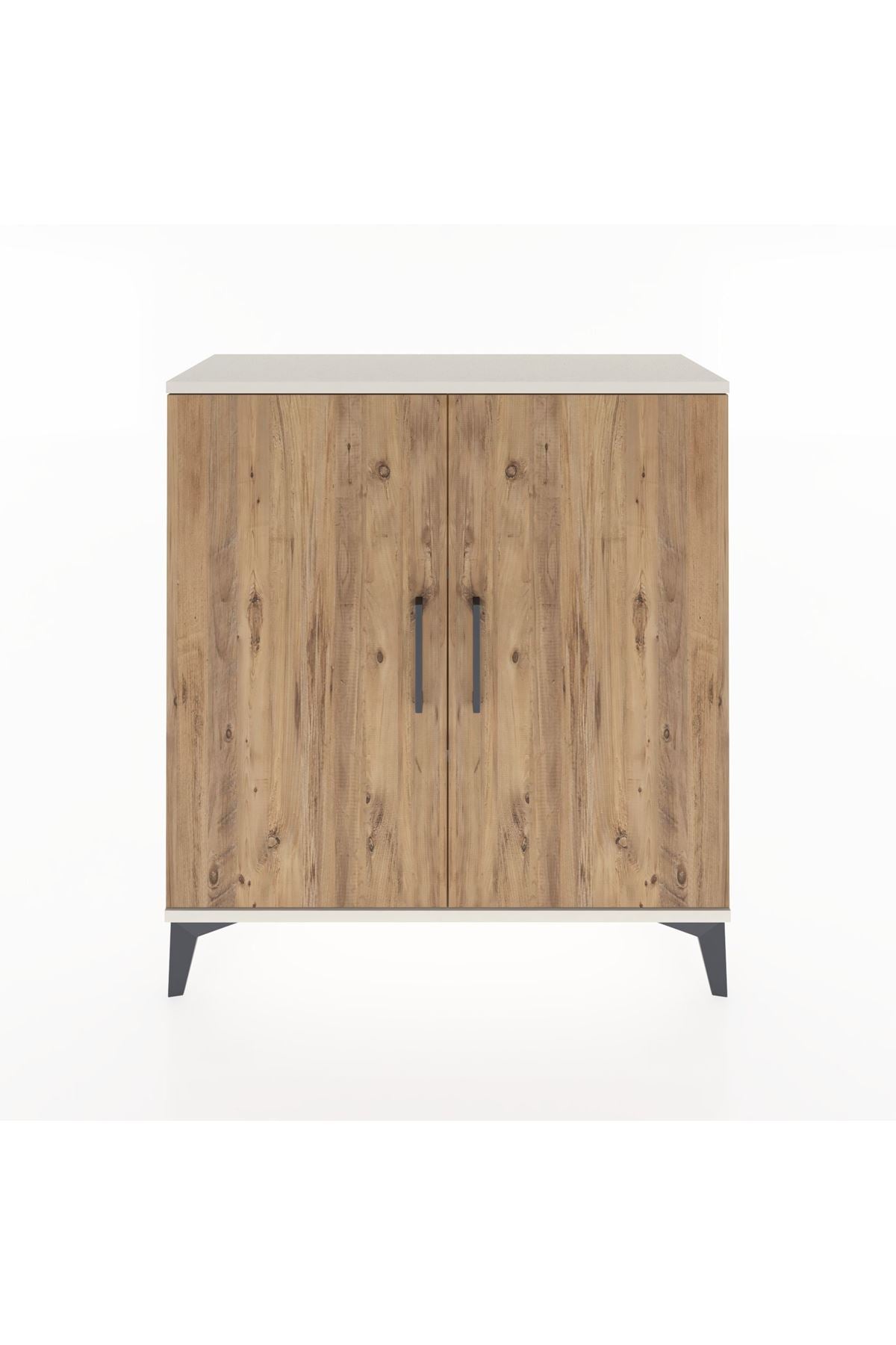 Arges Şifonyer 2 Raflı 2 Kapaklı 88x30x96 Aytaşı-Çam