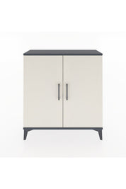 Arges Şifonyer 2 Raflı 2 Kapaklı 88x30x96 Antrasit-Aytaşı