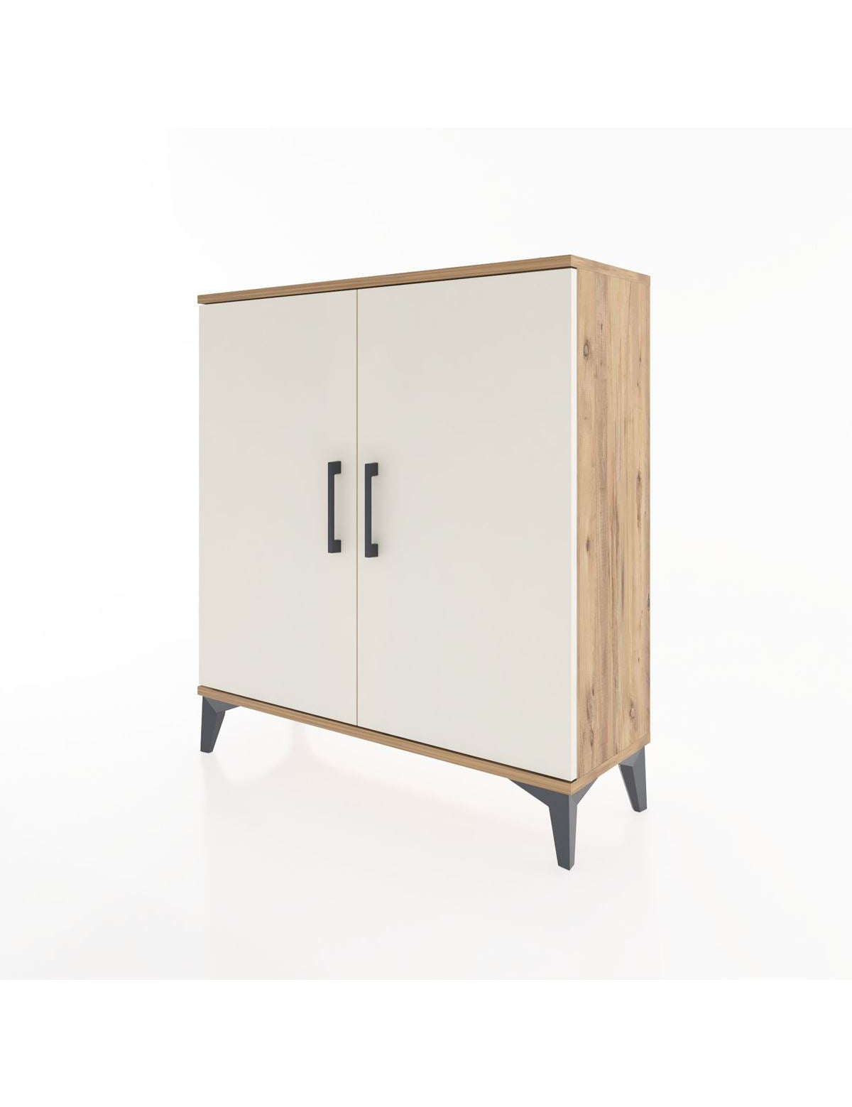 Arges Şifonyer 2 Raflı 2 Kapaklı 88x30x96 - S04M057V7A