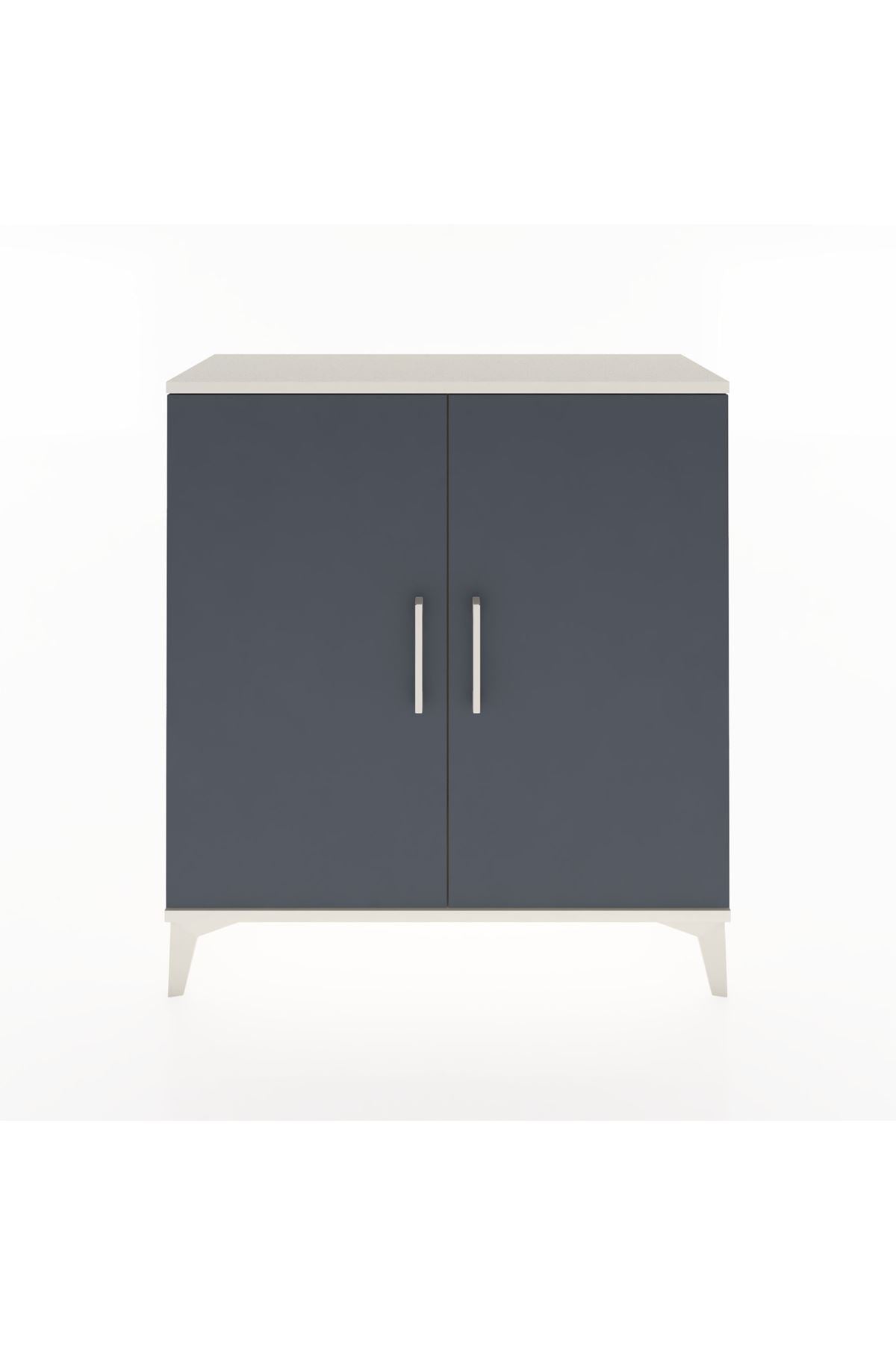 Arges Şifonyer 2 Kapaklı 88x30x96 Aytaşı-Antrasit