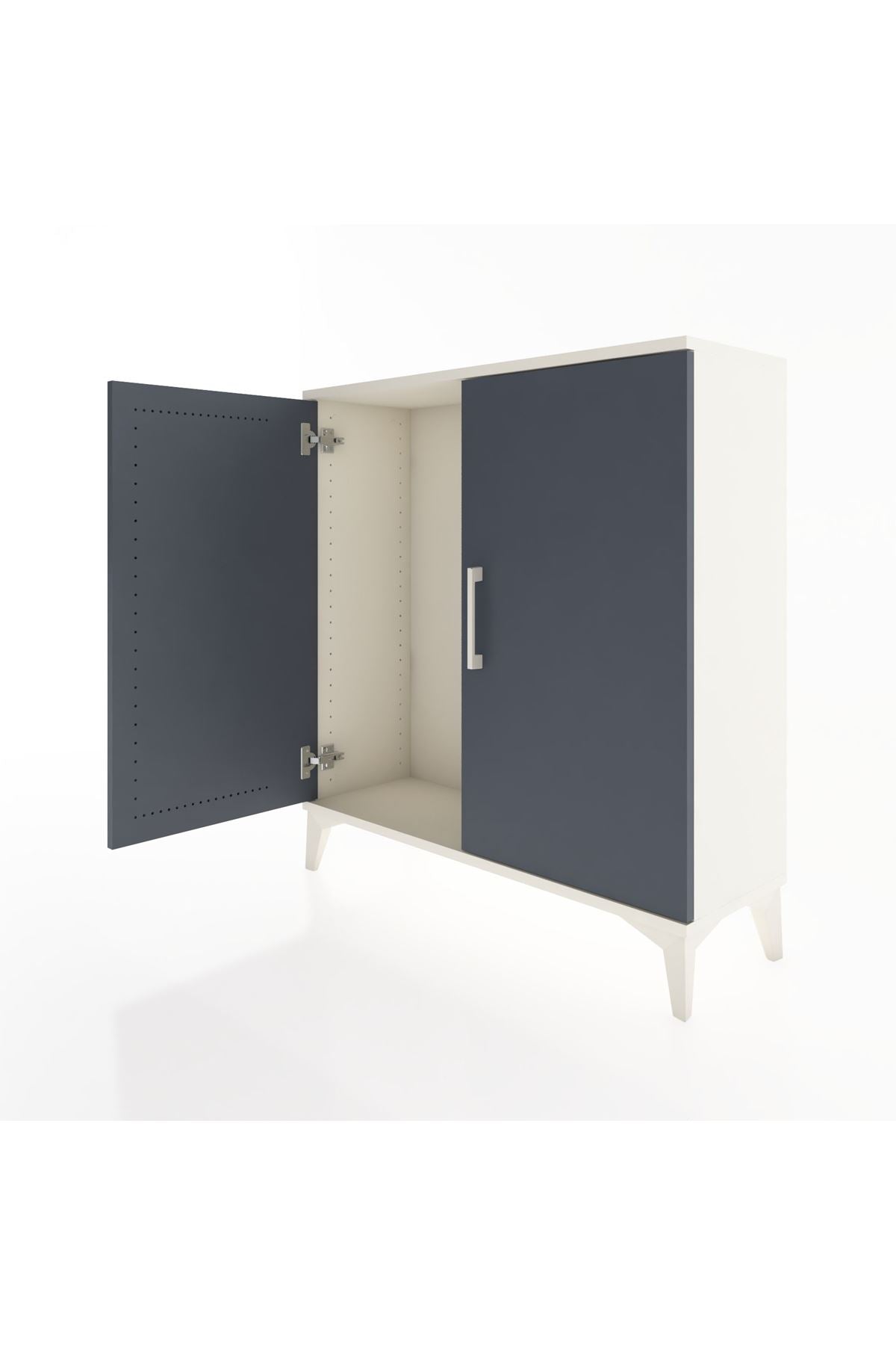 Arges Şifonyer 2 Kapaklı 88x30x96 Aytaşı-Antrasit