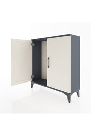 Arges Şifonyer 2 Kapaklı 88x30x96 Antrasit-Aytaşı