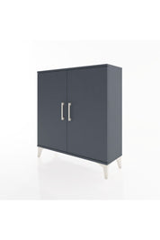Arges Şifonyer 2 Kapaklı 88x30x96 Antrasit-Antrasit