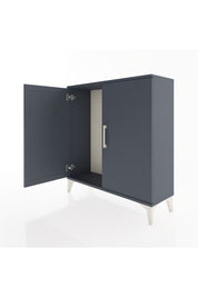 Arges Şifonyer 2 Kapaklı 88x30x96 Antrasit-Antrasit