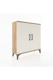 Arges Şifonyer 2 Kapaklı 88x30x96 Çam-Aytaşı