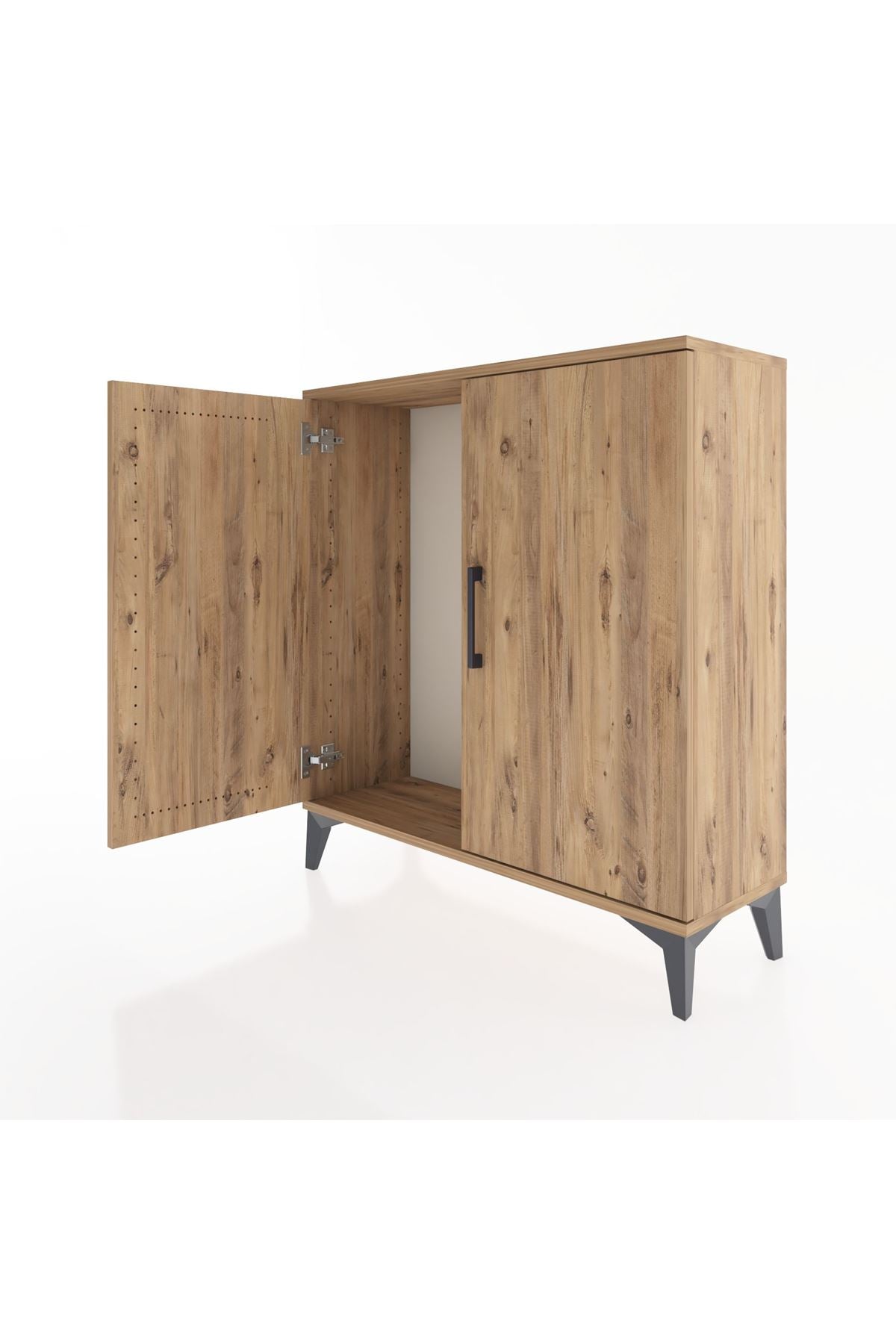 Arges Şifonyer 2 Kapaklı 88x30x96 Çam-Çam