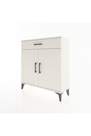 Arges Şifonyer 2 Raflı Tek Çekmeceli 2 Kapaklı 88x30x96 Aytaşı-Aytaşı