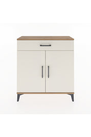 Arges Şifonyer 2 Raflı Tek Çekmeceli 2 Kapaklı 88x30x96 Çam-Aytaşı