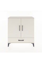 Arges Şifonyer 3 Raflı Tek Çekmeceli 2 Kapaklı 88x30x96 Aytaşı-Aytaşı