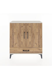 Arges Şifonyer 3 Raflı Tek Çekmeceli 2 Kapaklı 88x30x96 Aytaşı-Çam