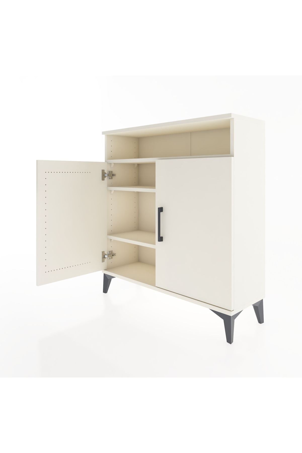 Arges Şifonyer 3 Raflı 2 Kapaklı 88x30x96 Aytaşı-Aytaşı