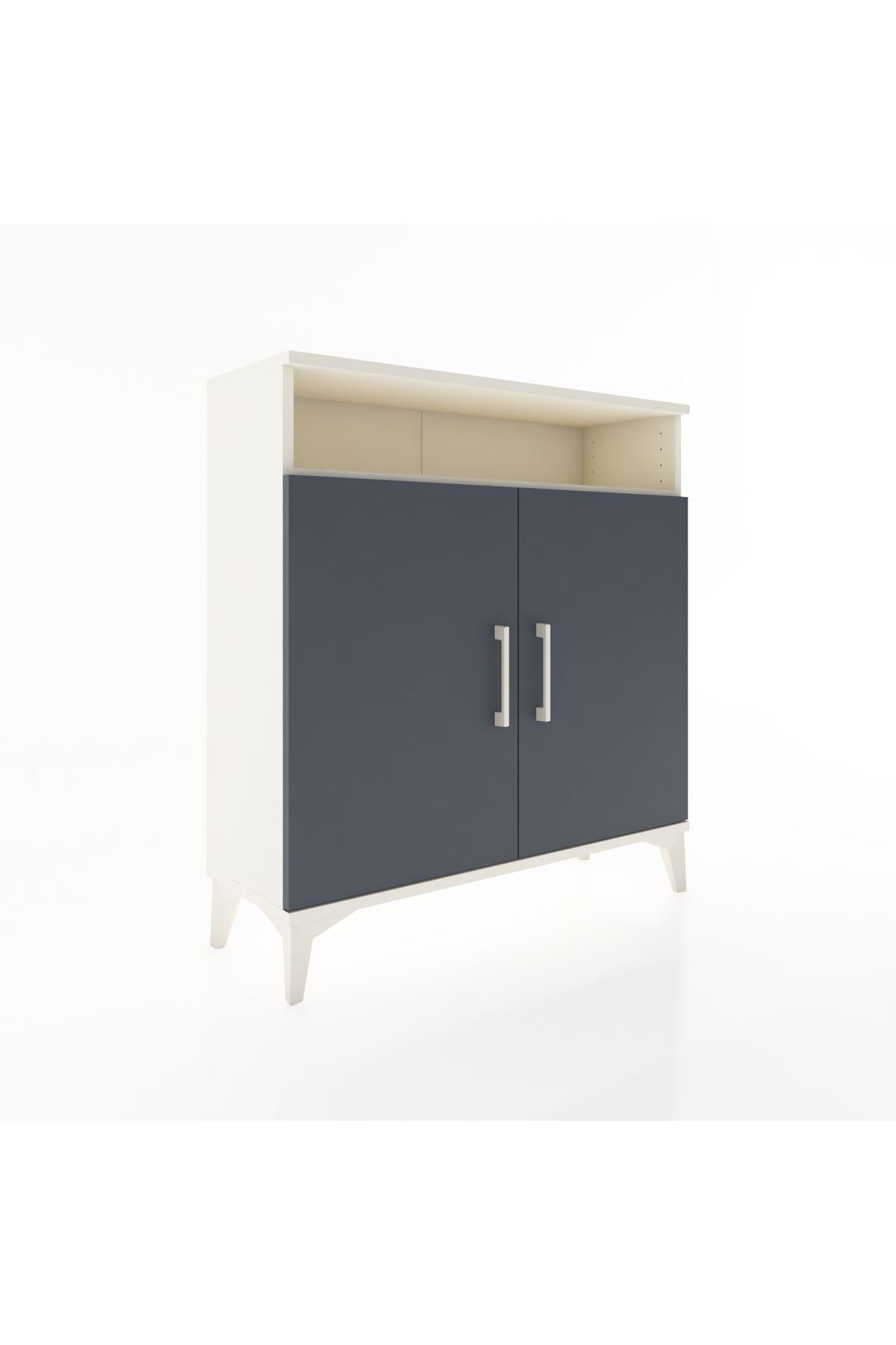 Arges Şifonyer 3 Raflı 2 Kapaklı 88x30x96 Aytaşı-Antrasit