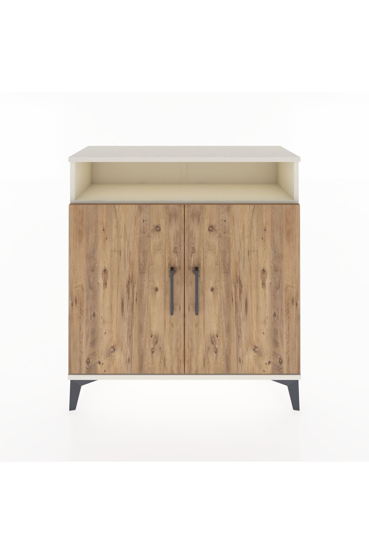 Arges Şifonyer 3 Raflı 2 Kapaklı 88x30x96 Aytaşı-Çam