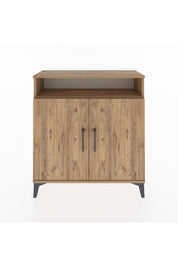 Arges Şifonyer 3 Raflı 2 Kapaklı 88x30x96 Çam-Çam