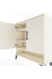 Arges Şifonyer 3 Raflı 2 Kapaklı 88x30x96 Aytaşı-Aytaşı