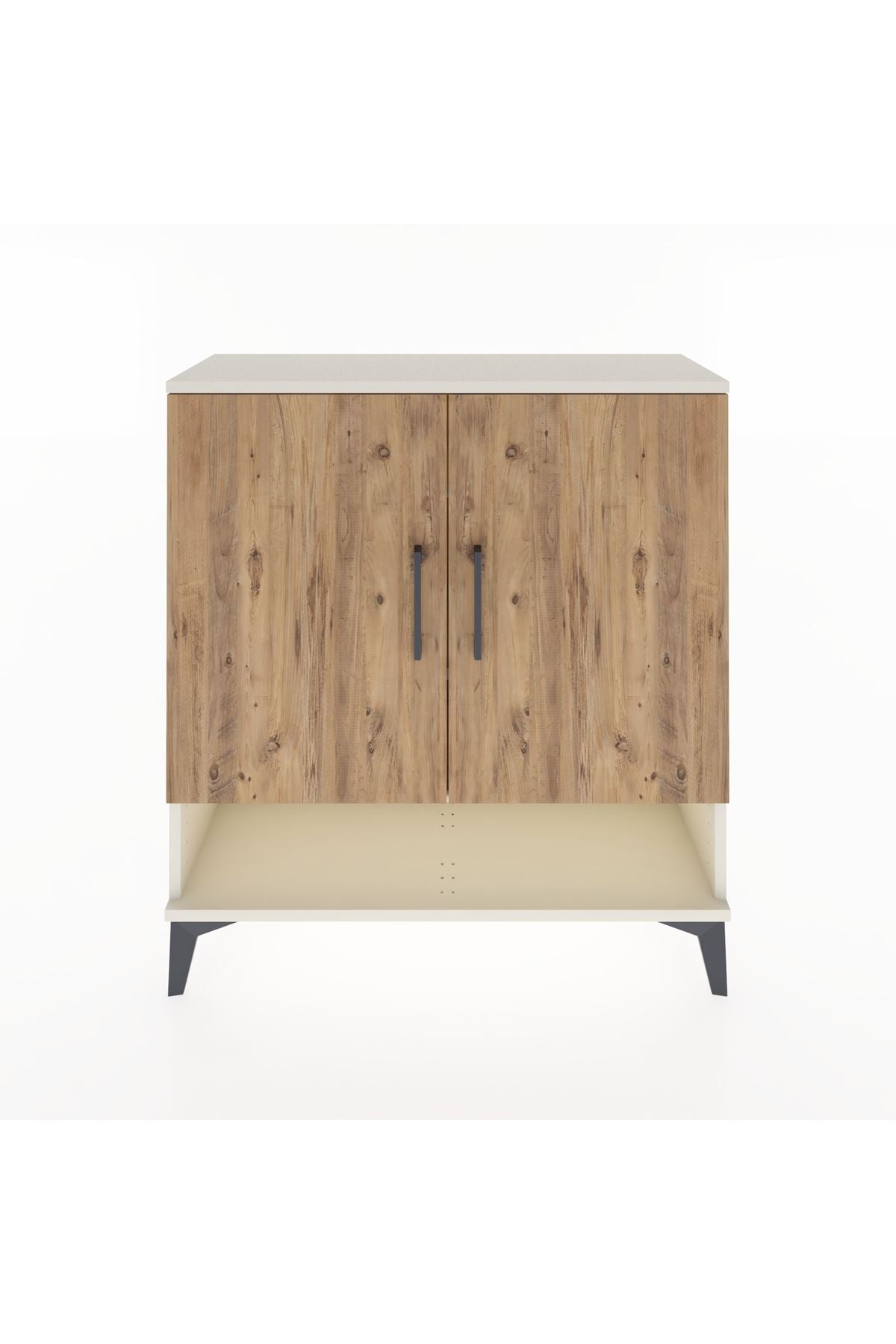 Arges Şifonyer 3 Raflı 2 Kapaklı 88x30x96 Aytaşı-Çam