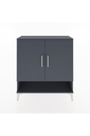 Arges Şifonyer 3 Raflı 2 Kapaklı 88x30x96 Antrasit-Antrasit