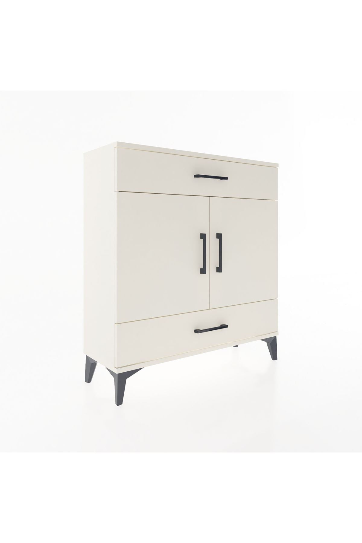 Arges Şifonyer 2 Raflı 2 Çekmeceli 2 Kapaklı 88x30x96 Aytaşı-Aytaşı