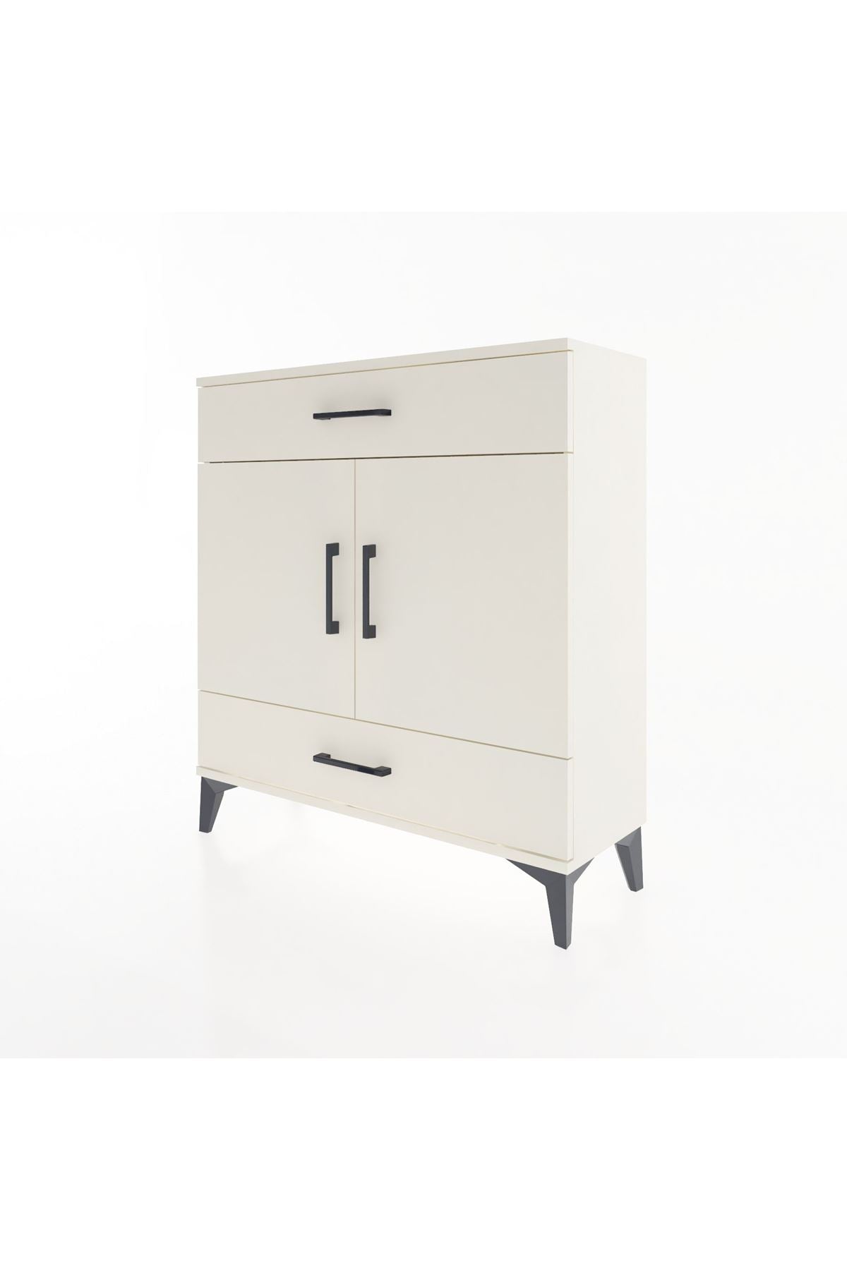 Arges Şifonyer 2 Raflı 2 Çekmeceli 2 Kapaklı 88x30x96 Aytaşı-Aytaşı