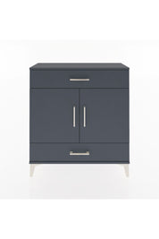 Arges Şifonyer 2 Raflı 2 Çekmeceli 2 Kapaklı 88x30x96 Antrasit-Antrasit