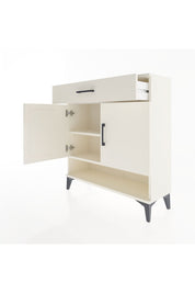 Arges Şifonyer 2 Raflı Tek Çekmeceli 2 Kapaklı 88x30x96 Aytaşı-Aytaşı