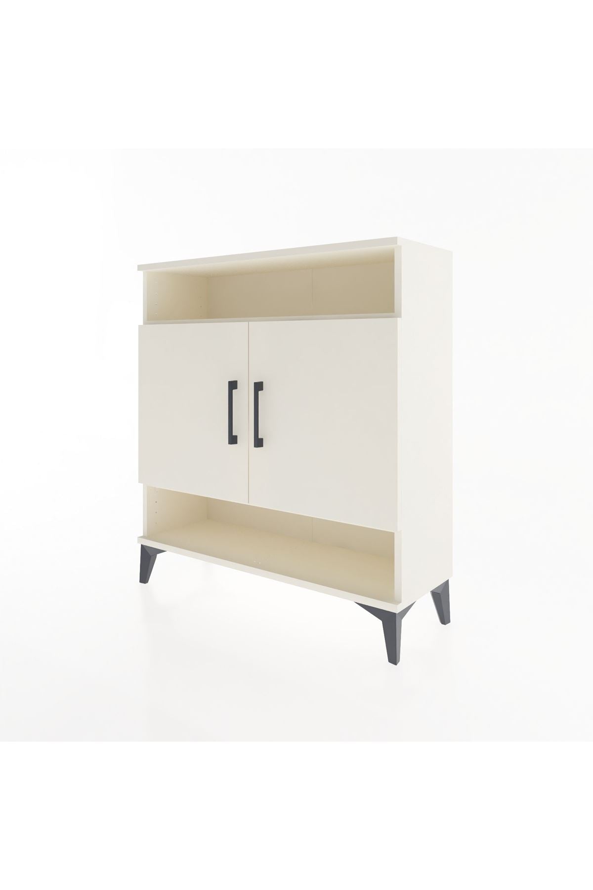 Arges Şifonyer 3 Raflı 2 Kapaklı 88x30x96 Aytaşı-Aytaşı