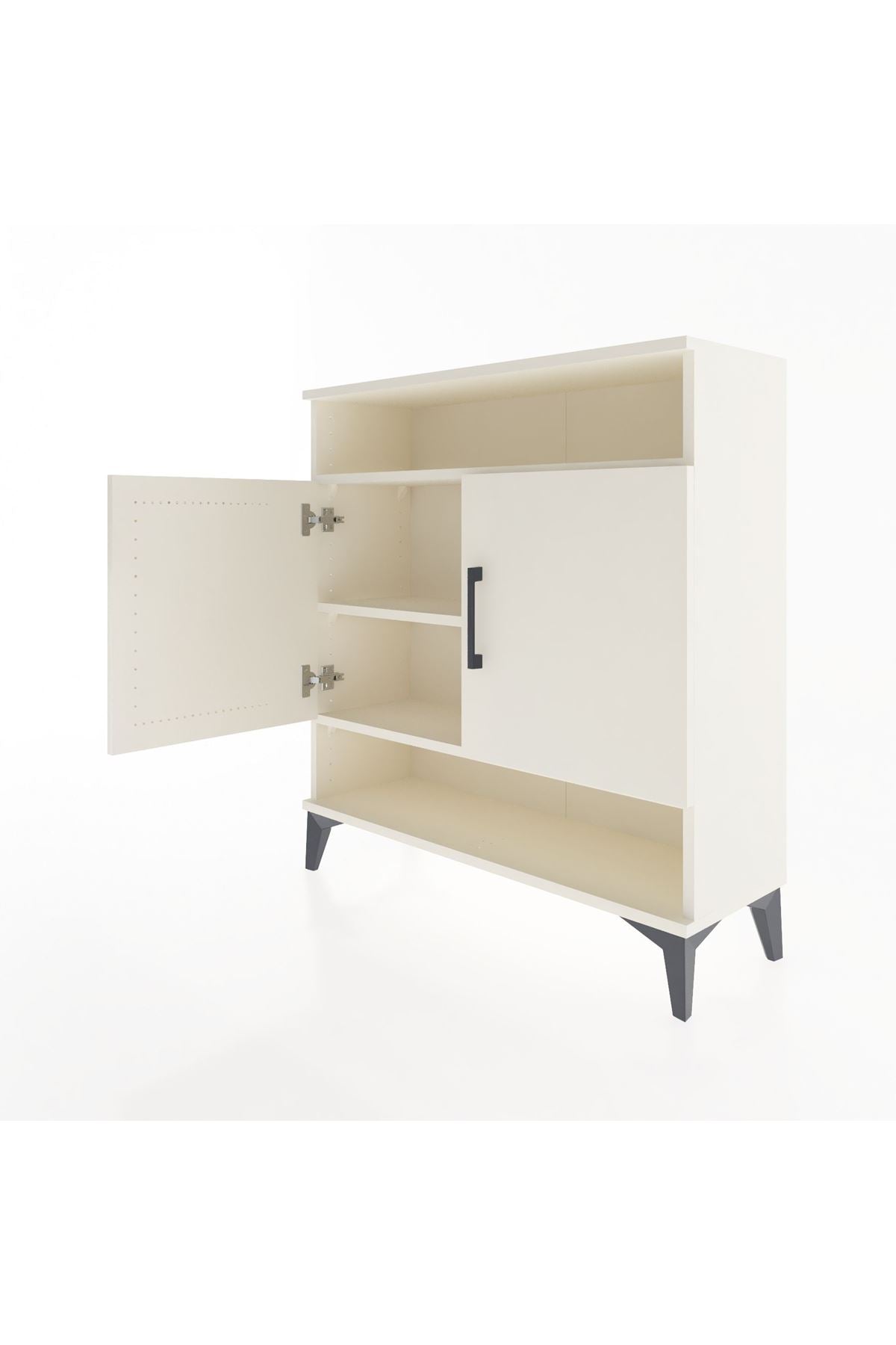 Arges Şifonyer 3 Raflı 2 Kapaklı 88x30x96 Aytaşı-Aytaşı