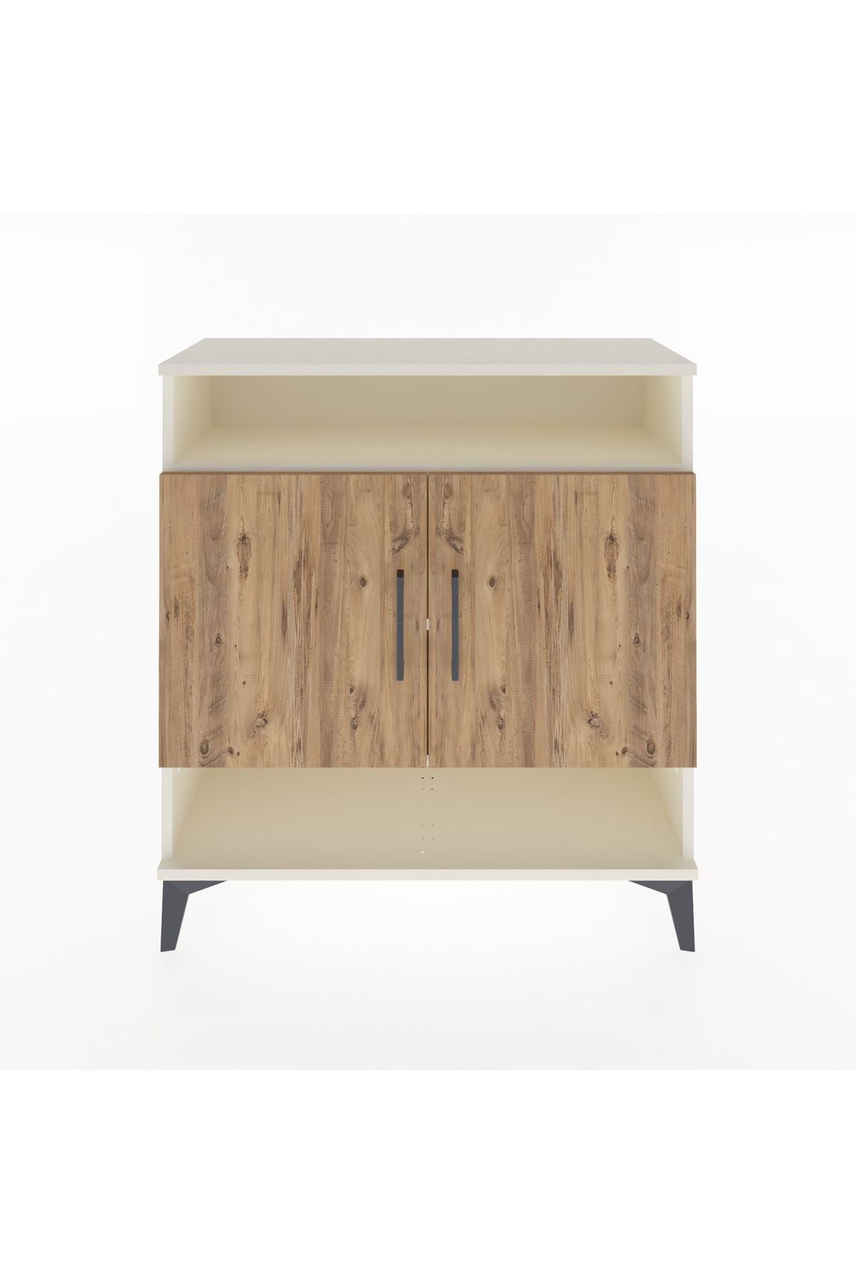 Arges Şifonyer 3 Raflı 2 Kapaklı 88x30x96 Aytaşı-Çam