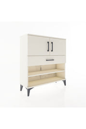 Arges Şifonyer 3 Raflı Tek Çekmeceli 2 Kapaklı 88x30x96 Aytaşı-Aytaşı