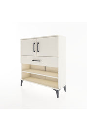 Arges Şifonyer 3 Raflı Tek Çekmeceli 2 Kapaklı 88x30x96 Aytaşı-Aytaşı