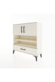 Arges Şifonyer 4 Raflı Tek Çekmeceli 2 Kapaklı 88x30x96 Aytaşı-Aytaşı