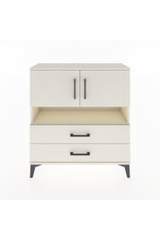 Arges Şifonyer 3 Raflı 2 Çekmeceli 2 Kapaklı 88x30x96 Aytaşı-Aytaşı