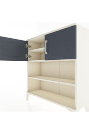 Arges Şifonyer 3 Raflı 2 Kapaklı 88x30x96 Aytaşı-Antrasit