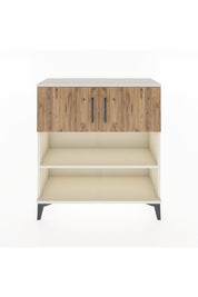 Arges Şifonyer 3 Raflı 2 Kapaklı 88x30x96 Aytaşı-Çam