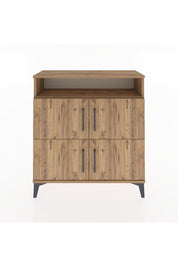 Arges Şifonyer 4 Raflı 4 Kapaklı 88x30x96 Çam-Çam