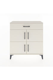 Arges Şifonyer 3 Raflı Tek Çekmeceli 4 Kapaklı 88x30x96 Aytaşı-Aytaşı