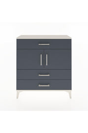 Arges Şifonyer 2 Raflı 3 Çekmeceli 2 Kapaklı 88x30x96 Aytaşı-Antrasit