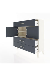 Arges Şifonyer 2 Raflı 3 Çekmeceli 2 Kapaklı 88x30x96 Aytaşı-Antrasit