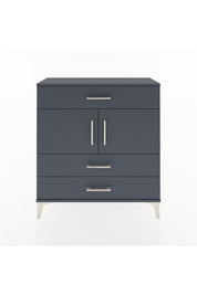 Arges Şifonyer 2 Raflı 3 Çekmeceli 2 Kapaklı 88x30x96 Antrasit-Antrasit